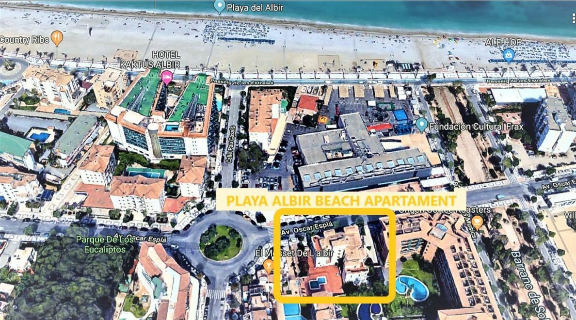 Playa Albir Beach Apartament El Albir Exteriör bild